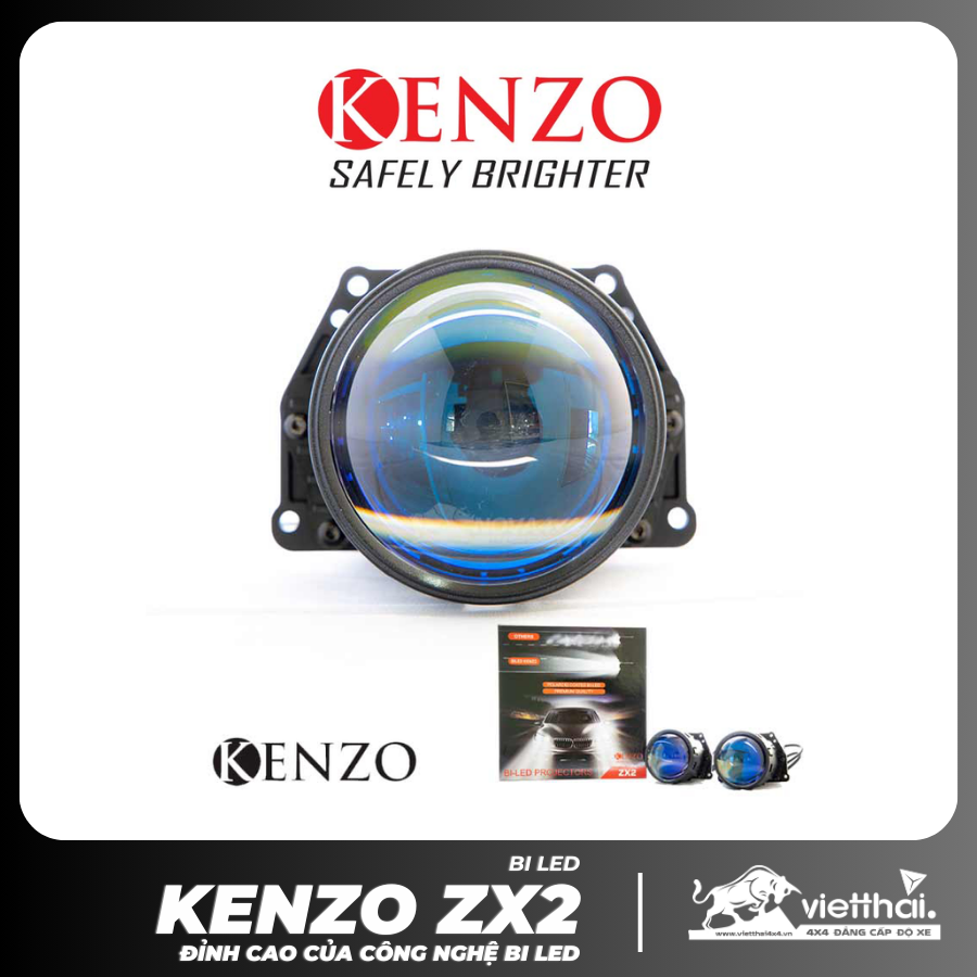 Bi Led Kenzo ZX2 thế hệ mới – Đỉnh cao của công nghệ Bi Led